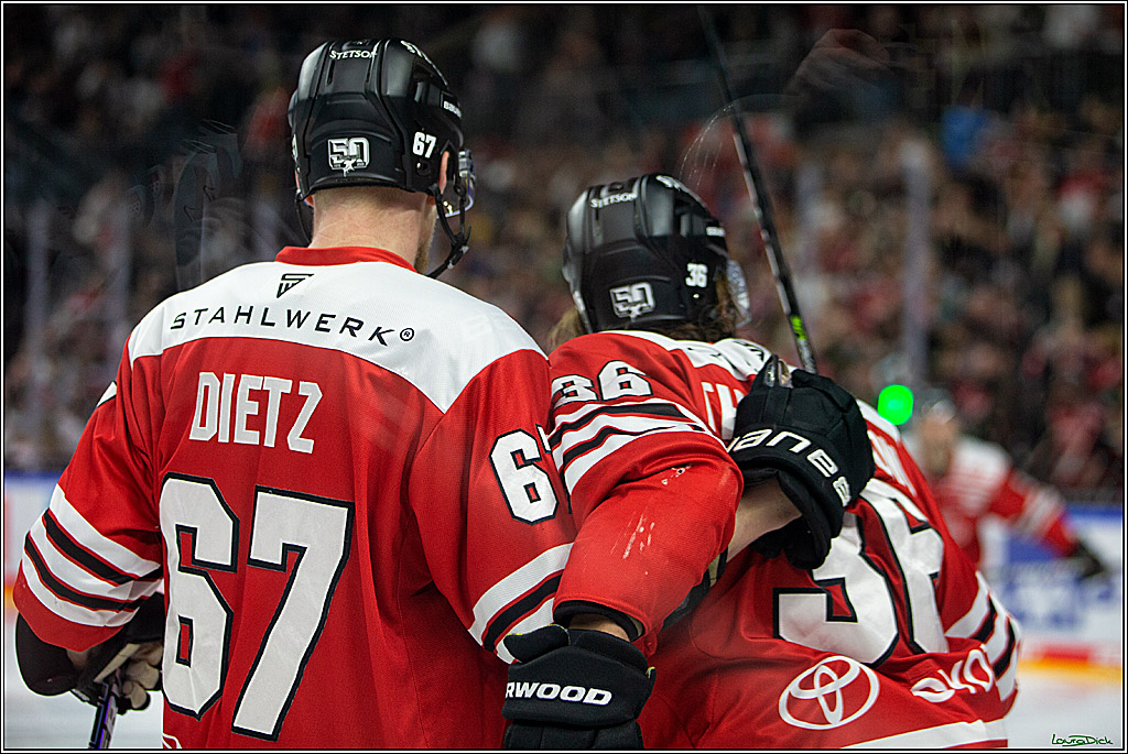 PENNY DEL; Koelner Haie- Bietigheim Steelers; Koeln, 22.01.2023